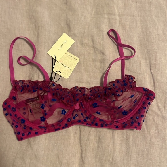 Le Petit Trou underwire bra with frills, ruffle - Picture 4 of 5